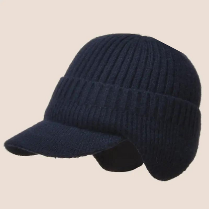 Warm and elegant knitted hat: Comfort and style for winter 