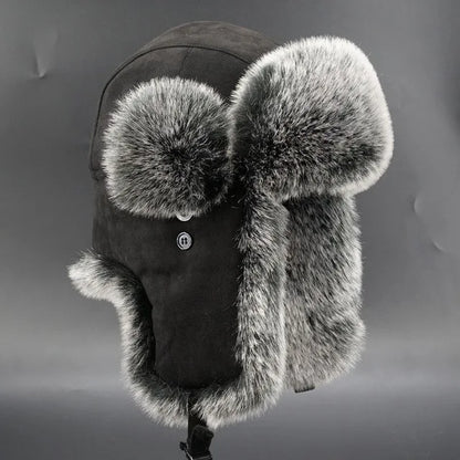 Calor chique: Gorro Ushanka para homem