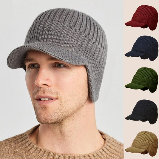 Warm and elegant knitted hat: Comfort and style for winter 